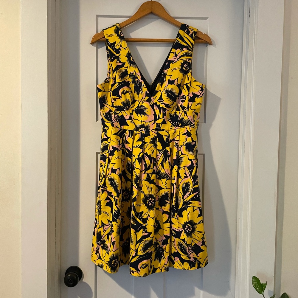 J. Crew floral dress size 10